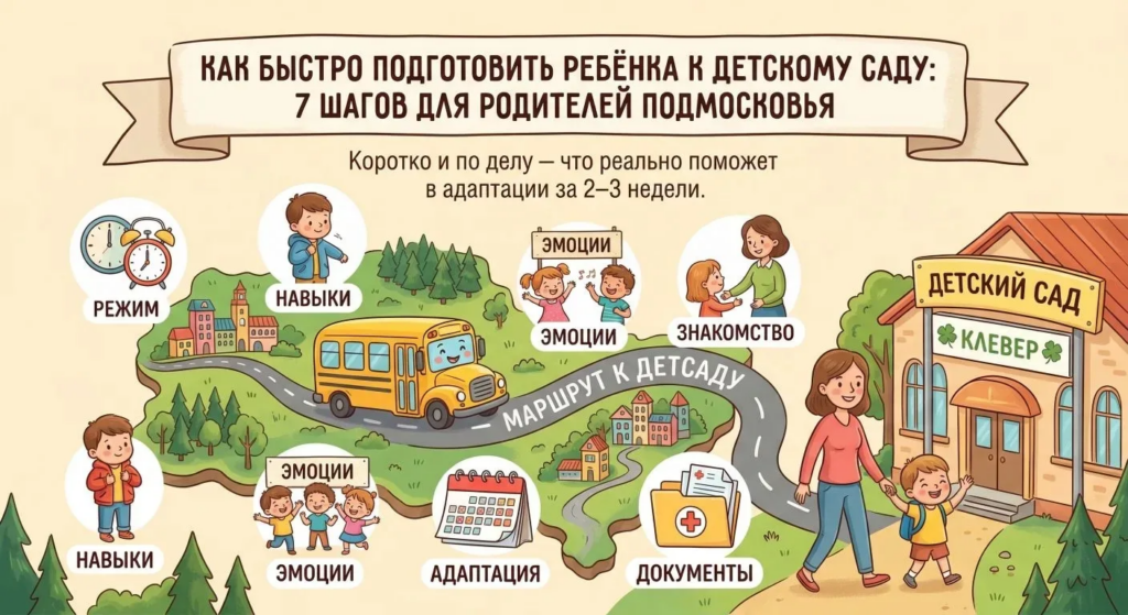 подготовить ребенка к дс